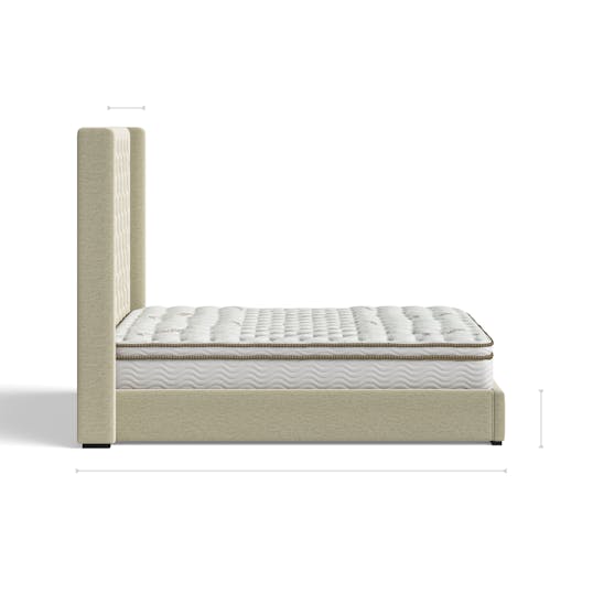 Amalfi Storage Bed profile dimensions