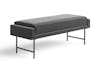 Arno Cushioned Bench silo angle