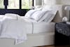 Banded Percale Duvet Cover Set