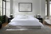 Banded Percale Duvet Cover Set