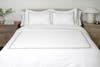 Banded Percale Duvet Cover Set
