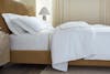 Banded Percale Sheet Set lifestyle profile