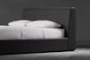 Bari Leather Storage Bed detail