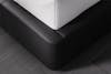 Bari Leather Storage Bed detail1