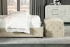 Constance Tufted Ottoman side