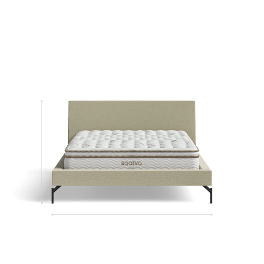 Copenhagen Bed Frame With Storage Dimensions dimensions/front