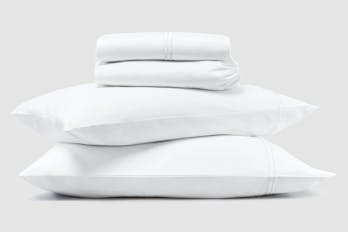 The Embroidered Sateen Sheet Set