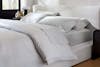 Organic Sateen Duvet Cover Set lifestyle angle