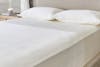 Sateen Sheet Set, Latex Pillows & Mattress Pad Bundle