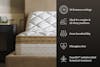 Solaire Adjustable Firmness Mattress product features